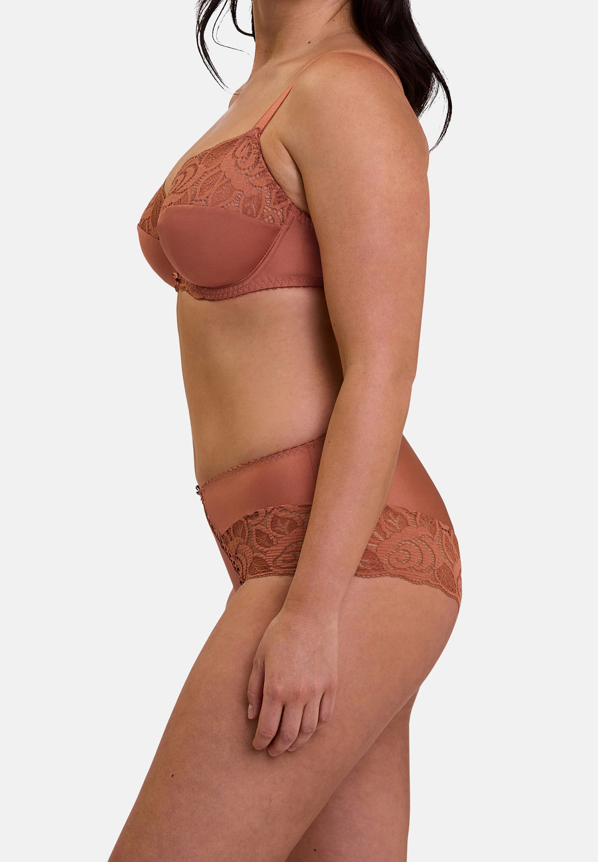 Shorty Amélie Brun Bruschetta – vue ambiance