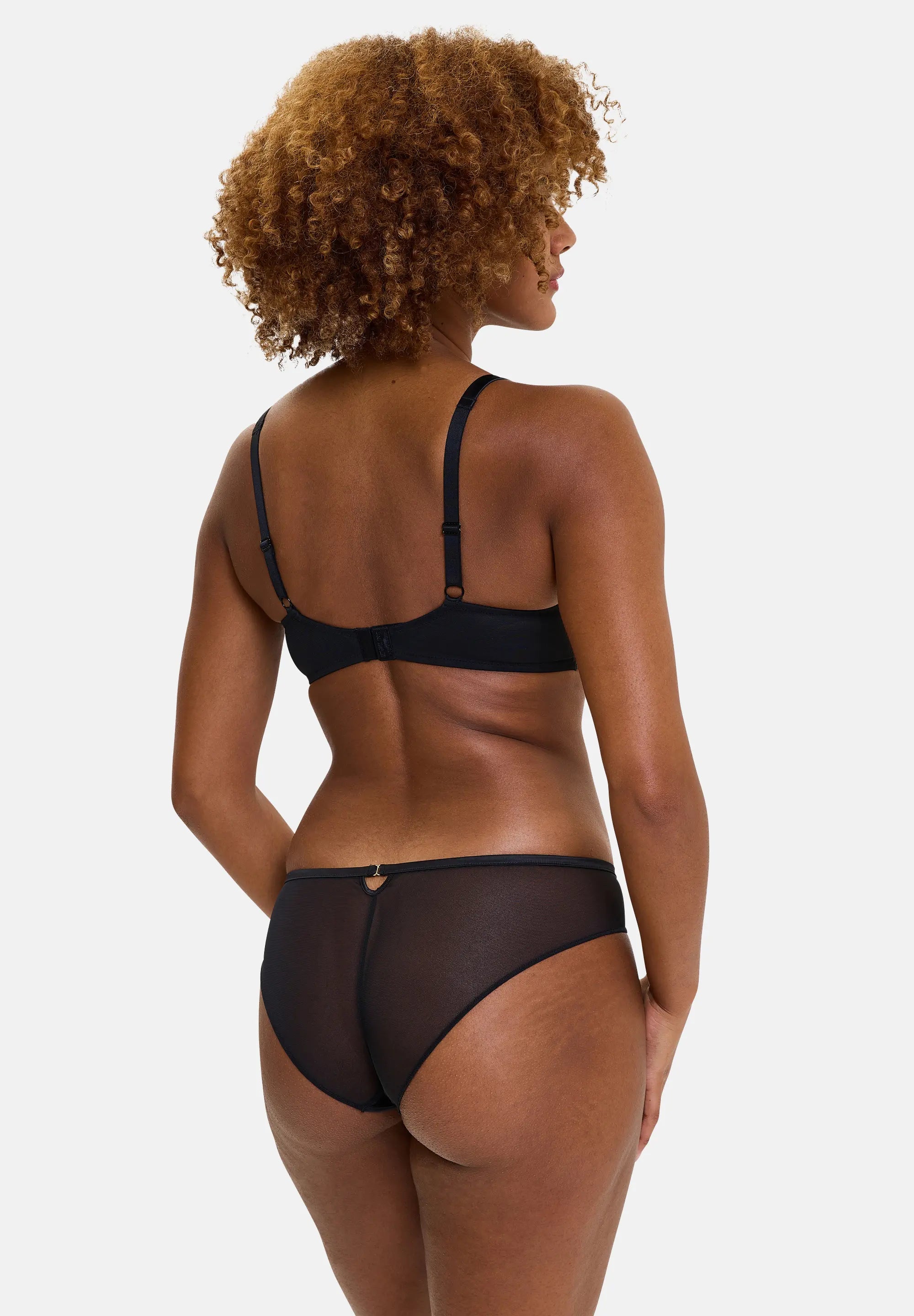 Slip Alberta Nero & Rouge Papavero