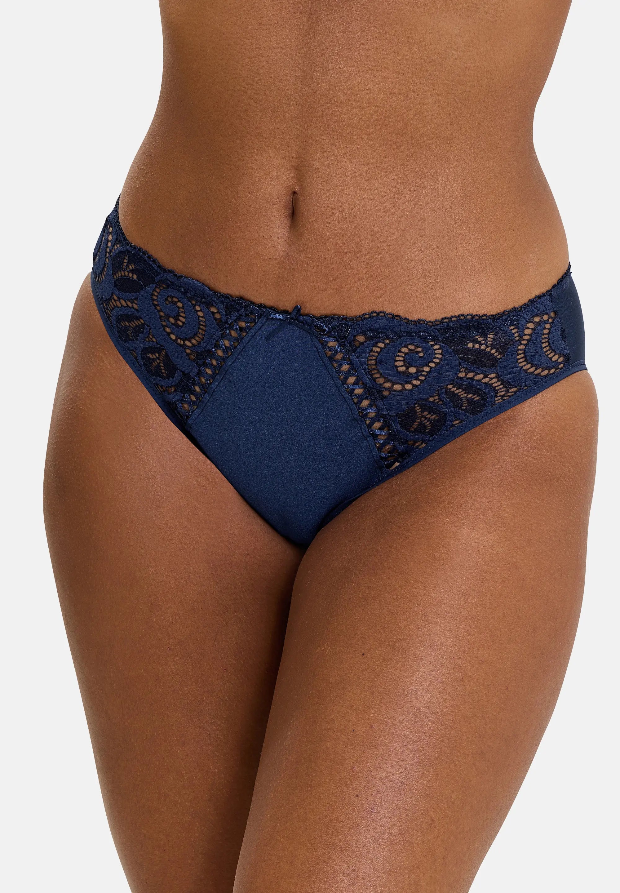 Slip Amélie Marineblauw