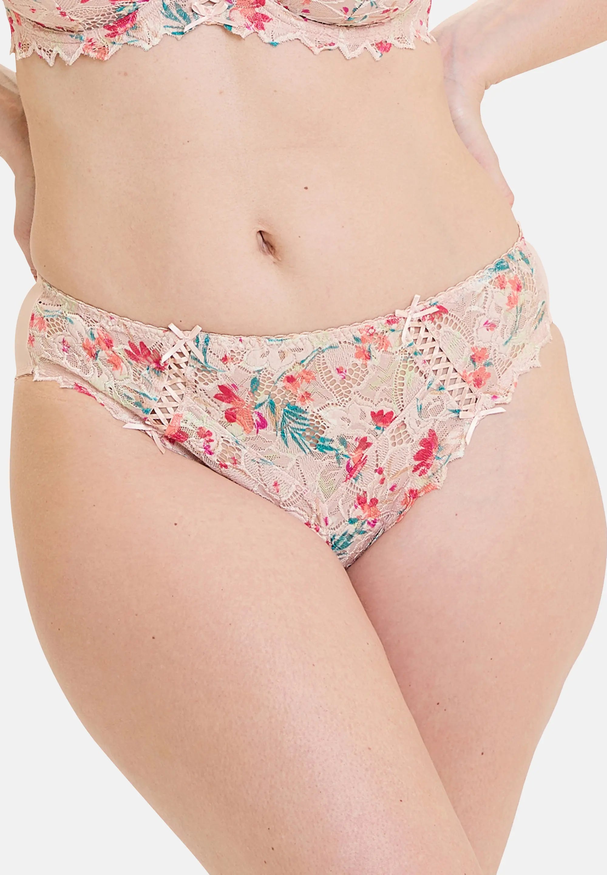 Slip Arum Mosaïc Fleurs Champêtres