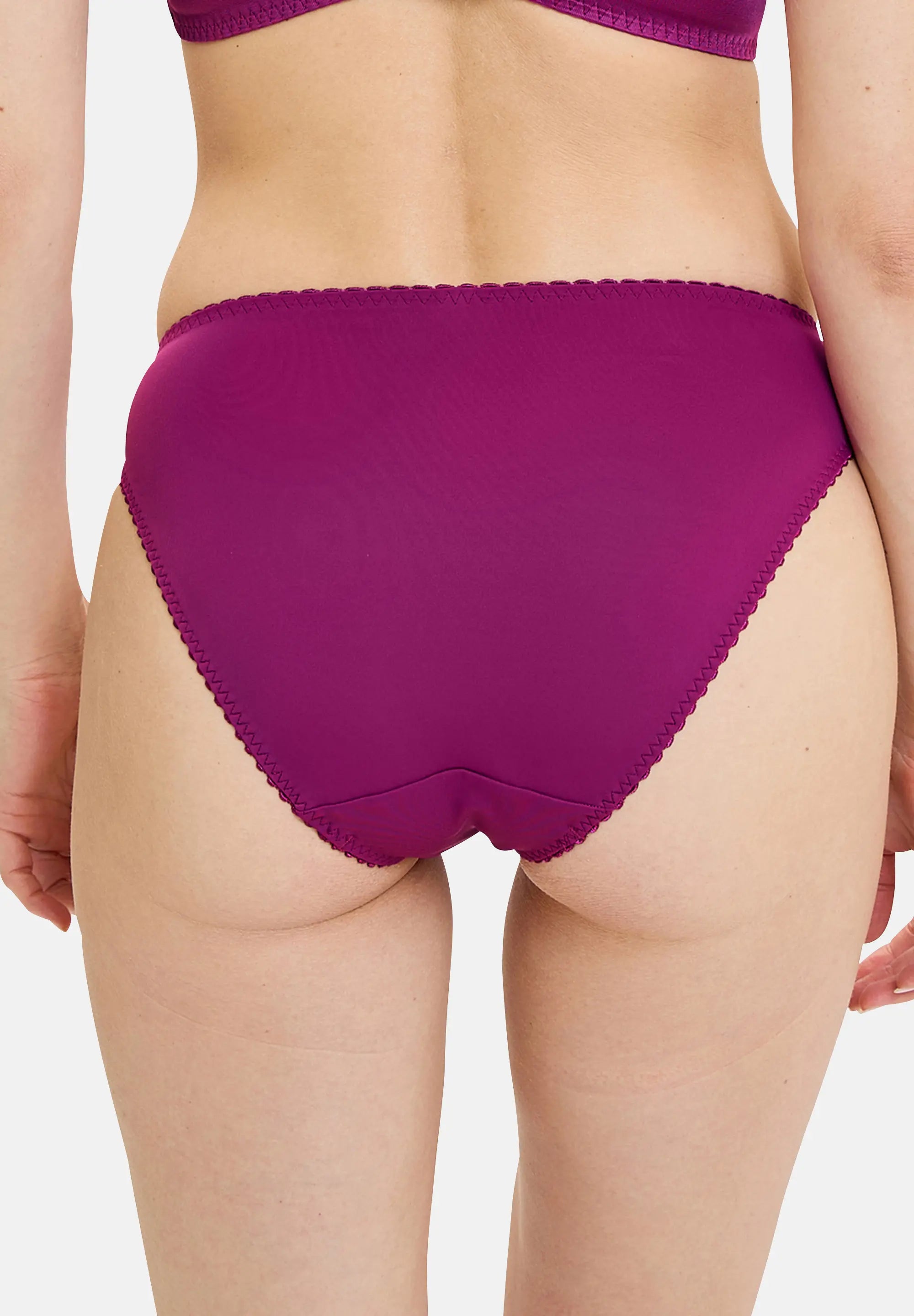 Lot de 2 slips Narcisse Fuchsia & Ivoire