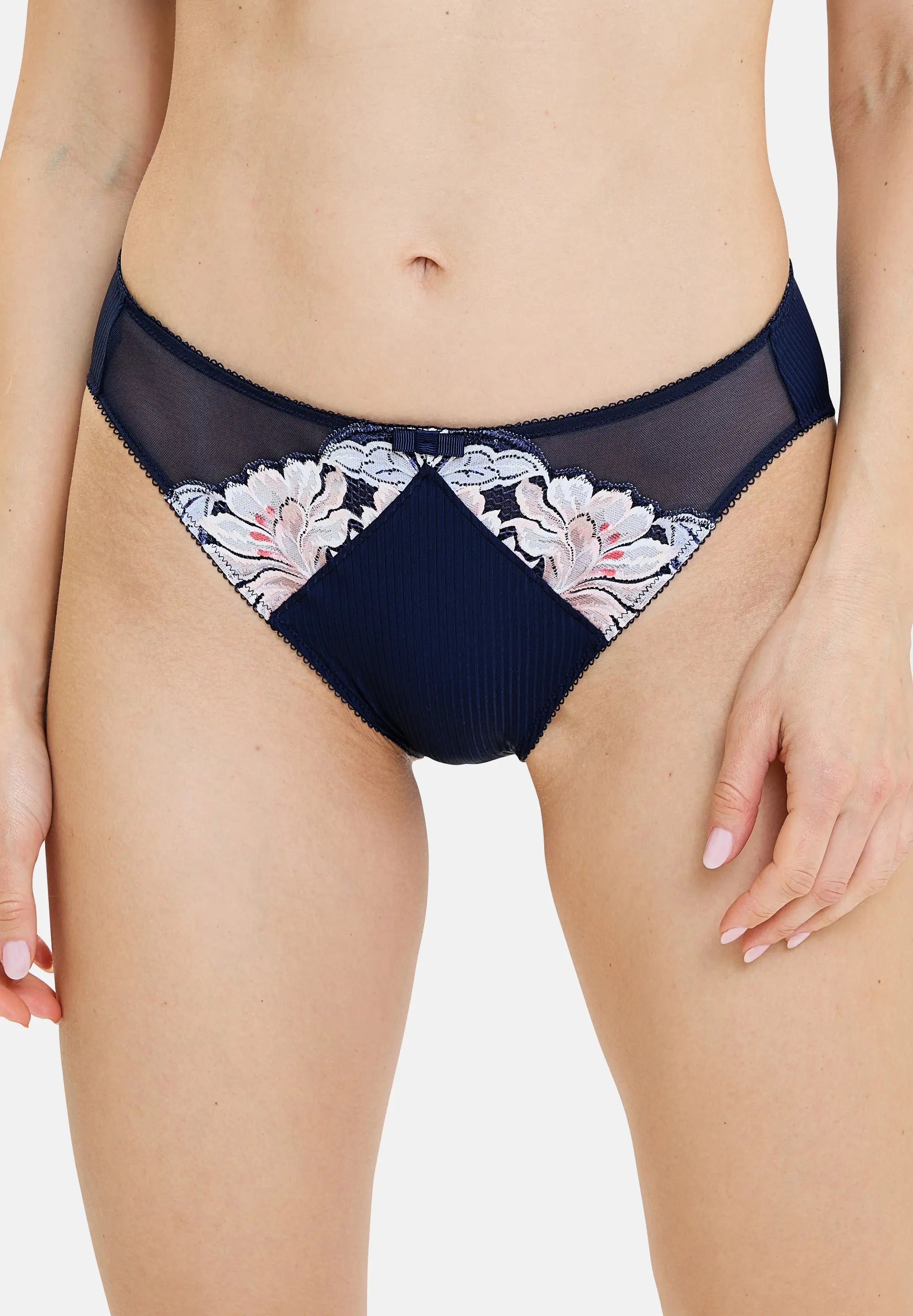 Slip Rosa Fantaisie Bleu Cosmétique