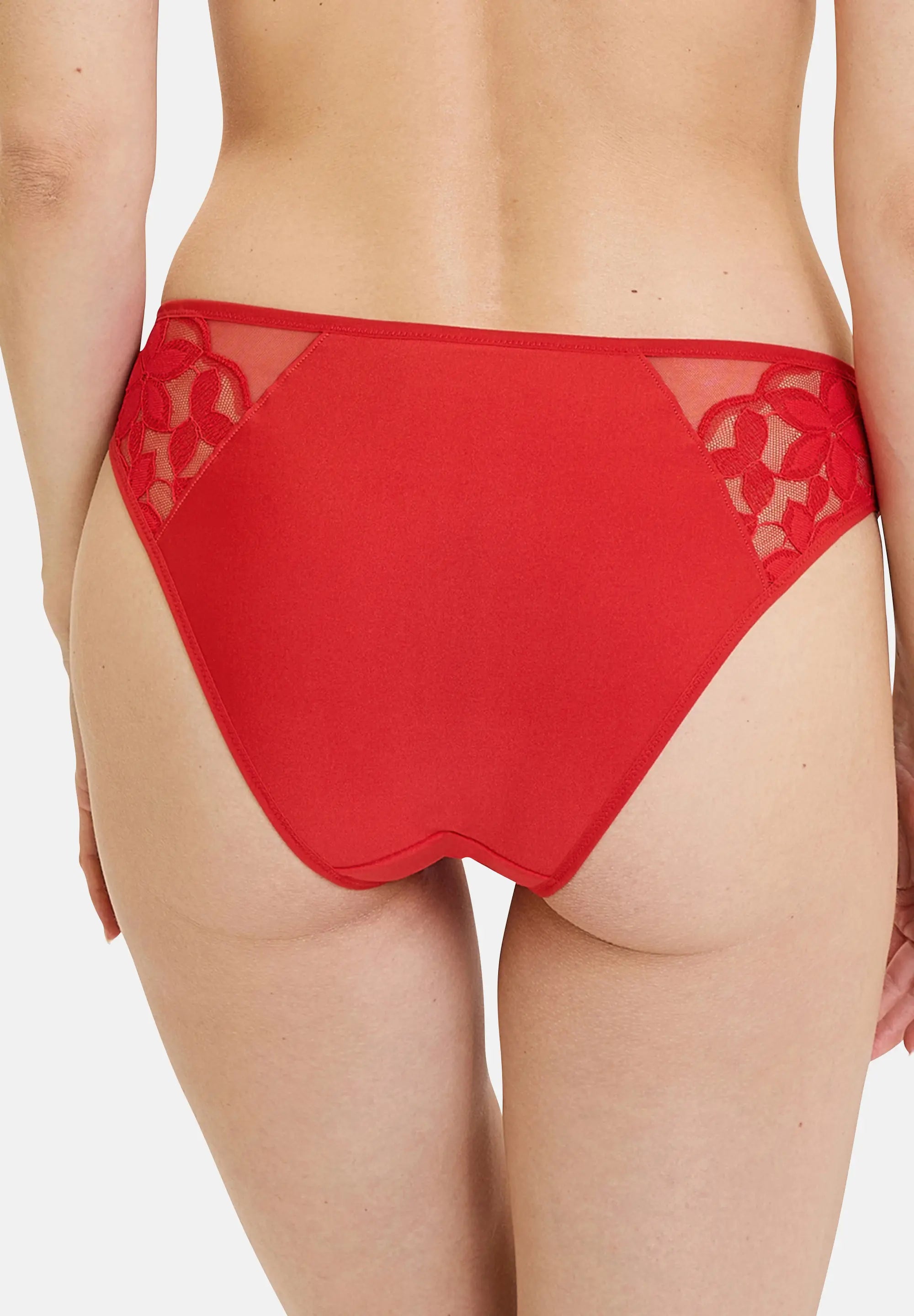 Slip Salomé Rouge Flamboyant