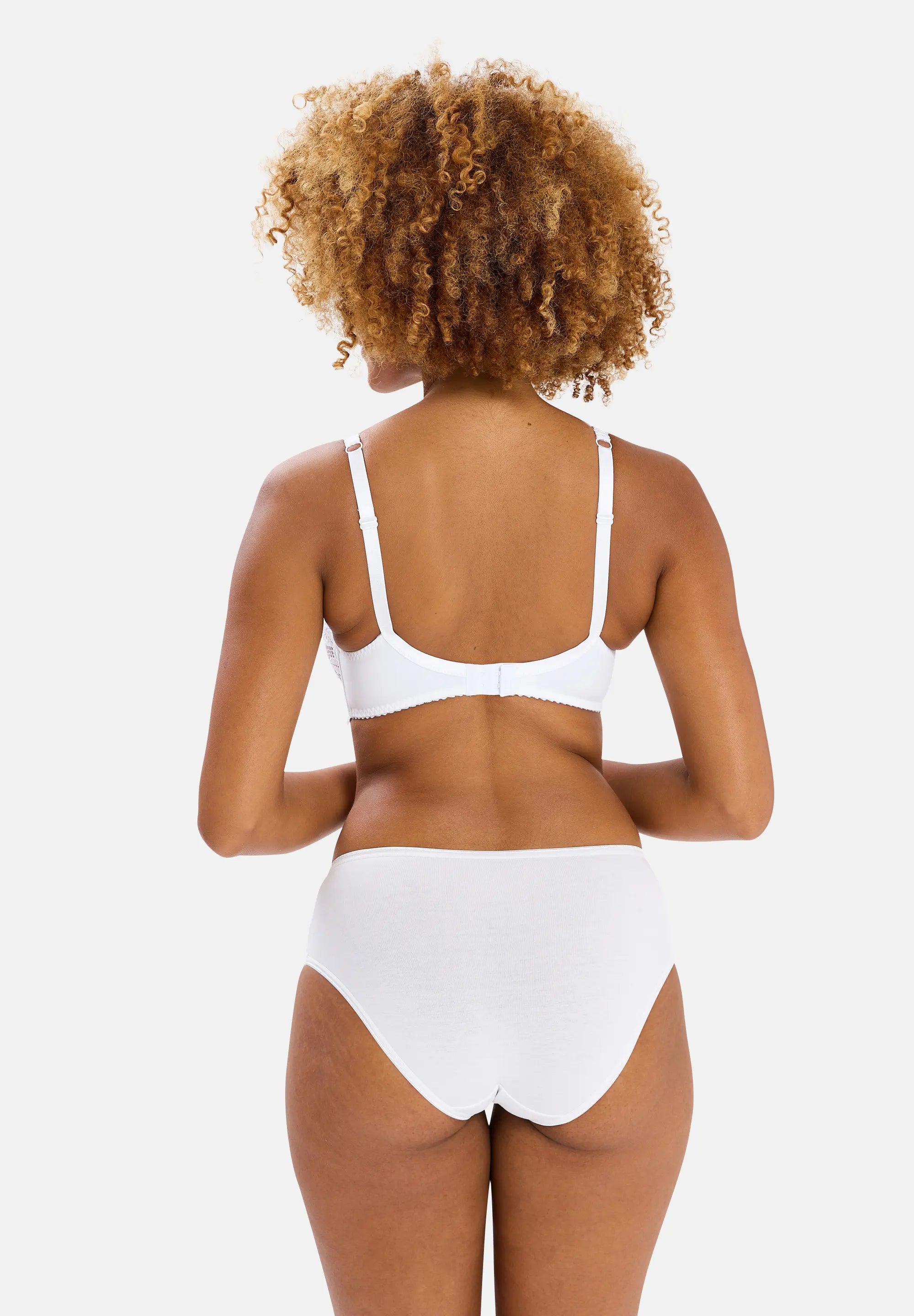 Briefs - Pack of 3 Simplement Coton B White