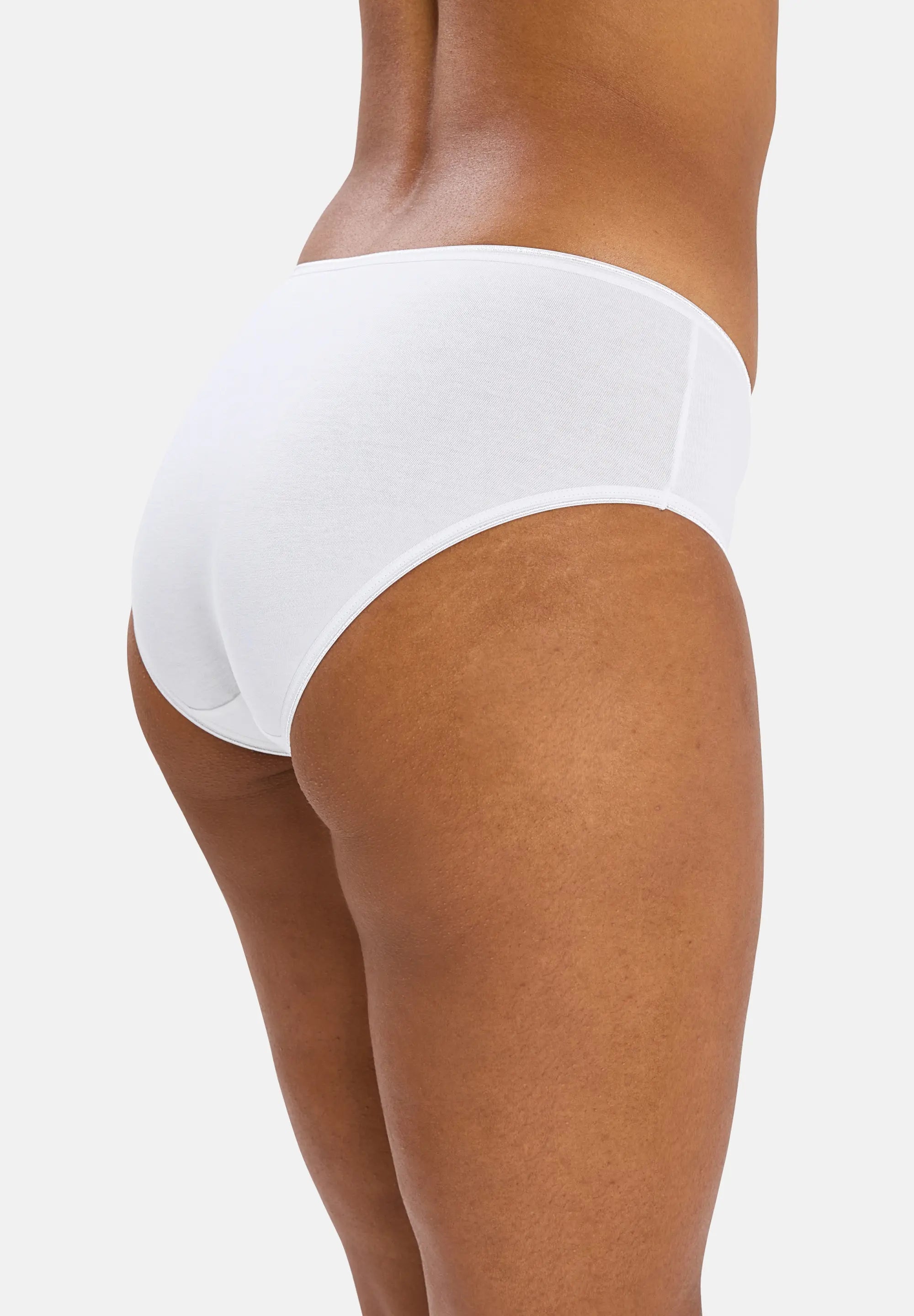 Briefs - Pack of 3 Simplement Coton B White