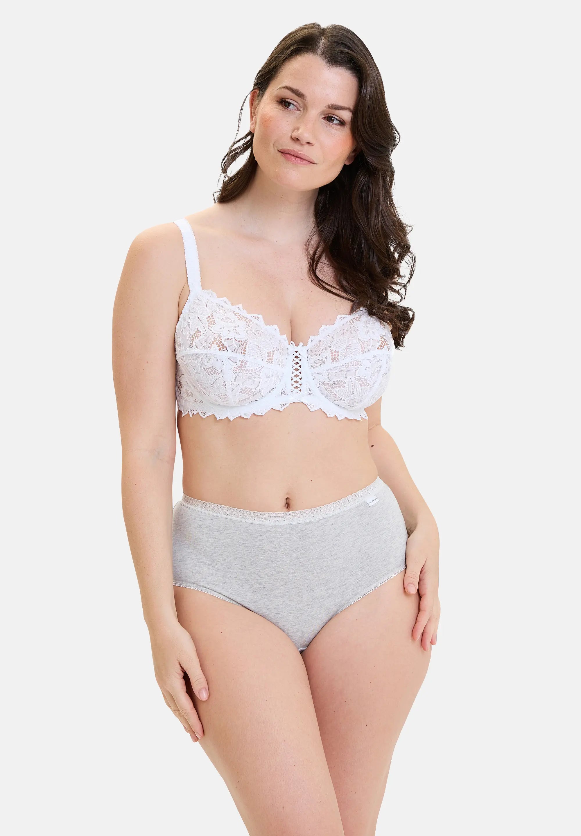 Slip - Lot de 2 Classique Coton Gris chiné