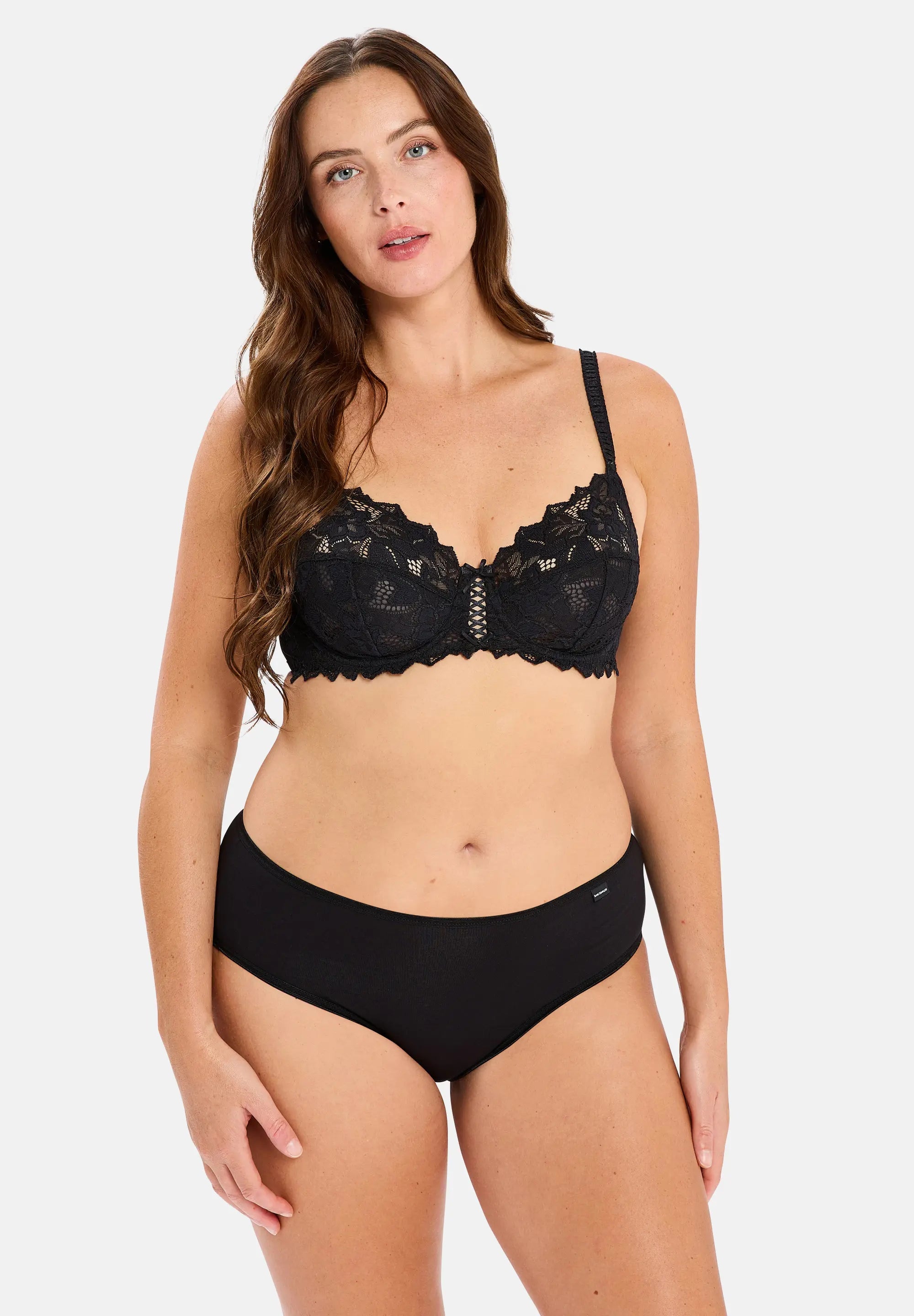 Briefs - Pack of 3 Simplement Coton B Black