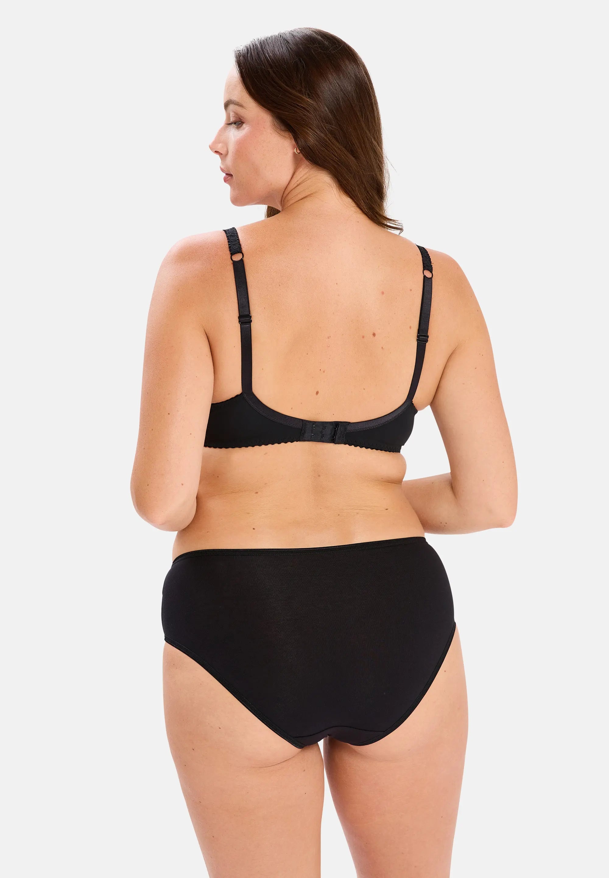 Briefs - Pack of 3 Simplement Coton B Black