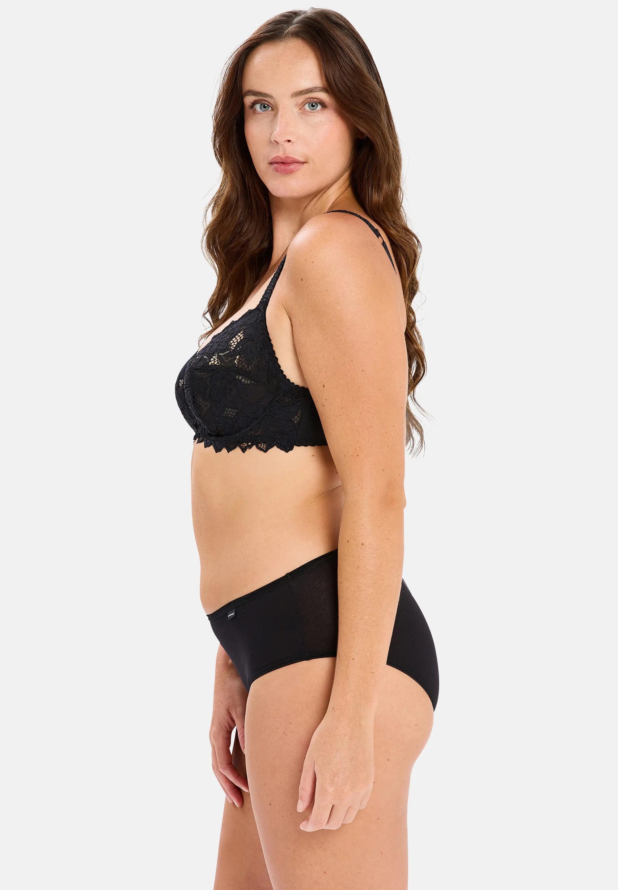 Briefs - Pack of 3 Simplement Coton B Black