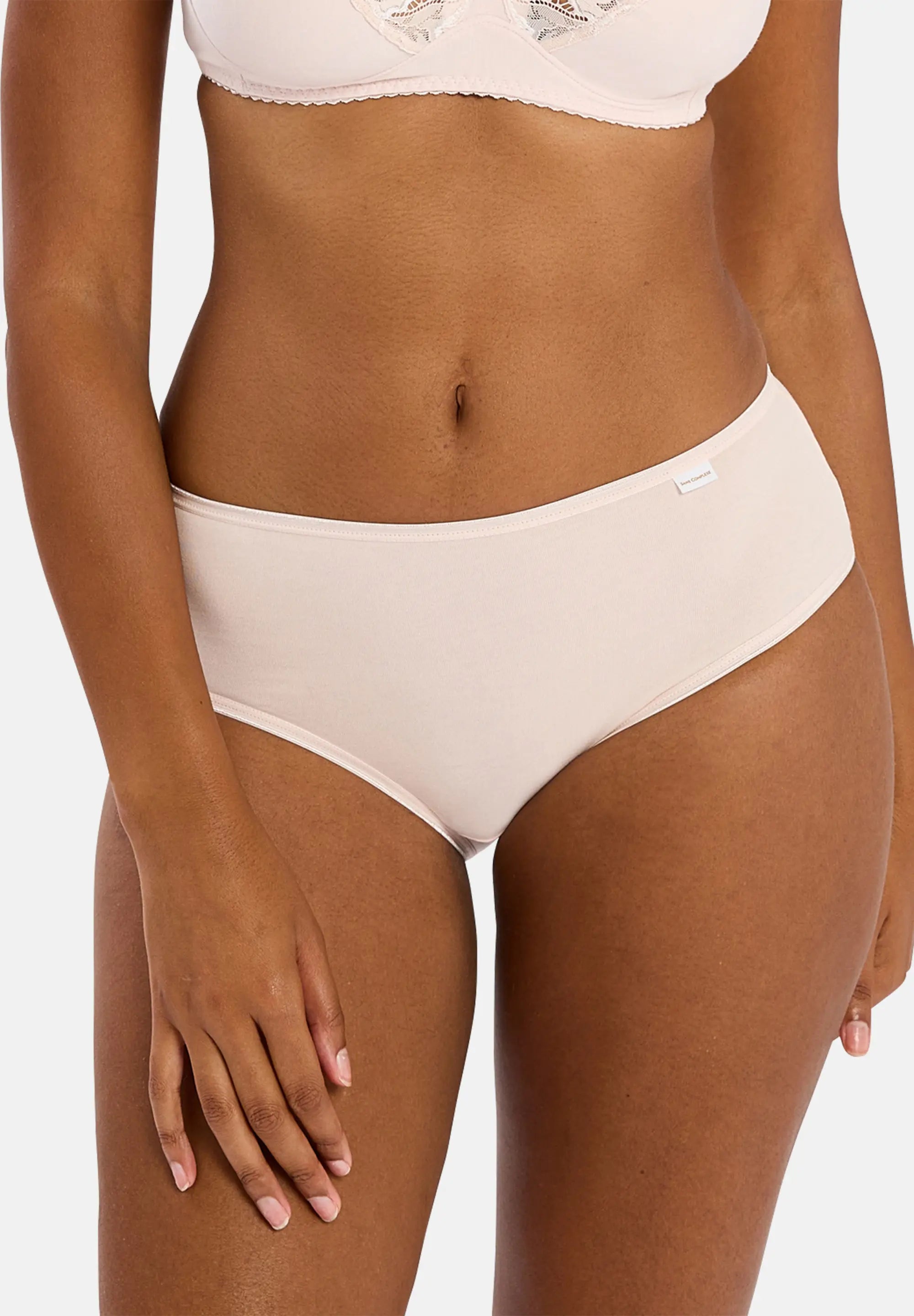 Lot de 3 slips Simplement Coton Rose Pivoine D'Argent