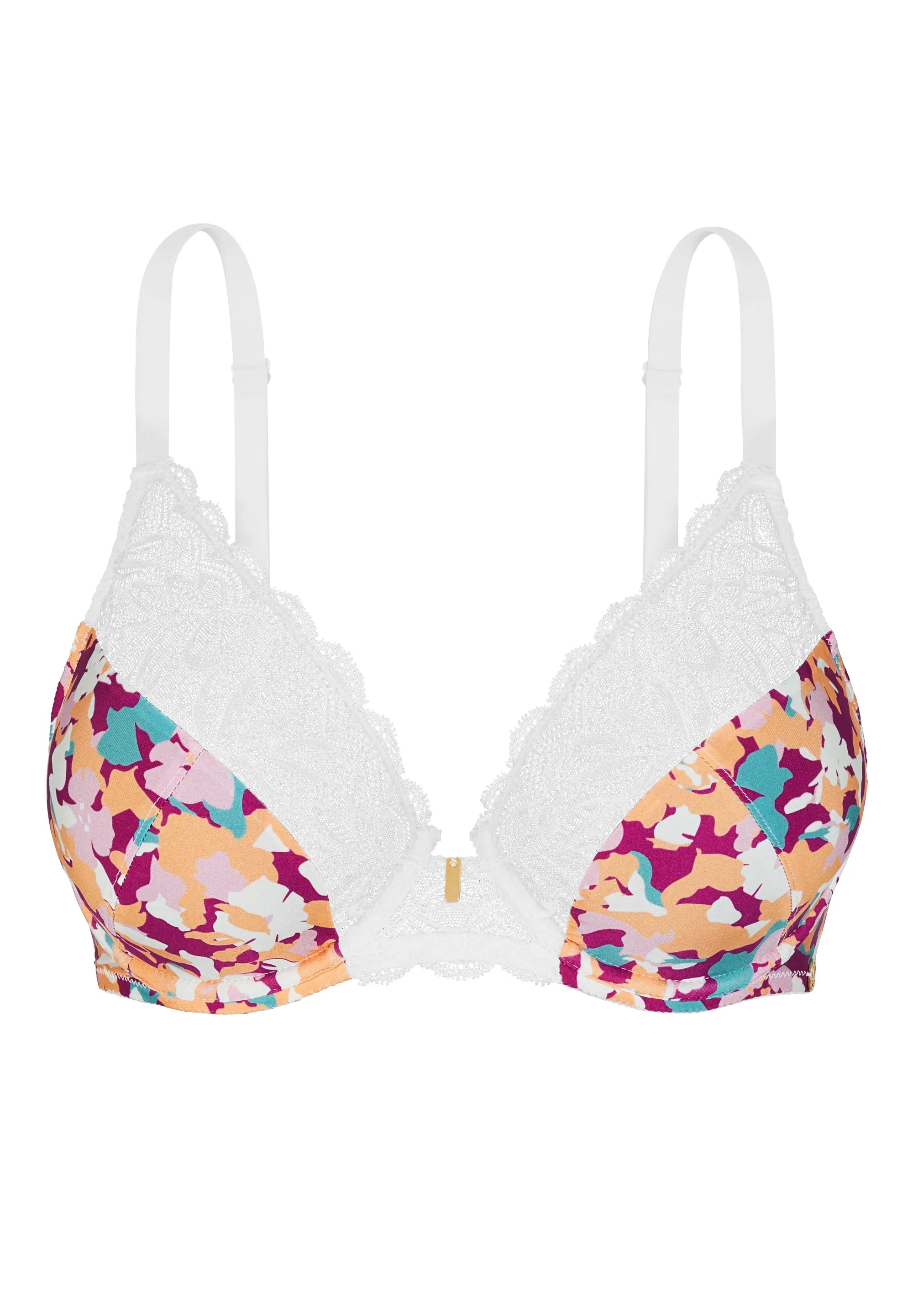 Sujetador media copa Suzan Fantaisy Floral Fucsia