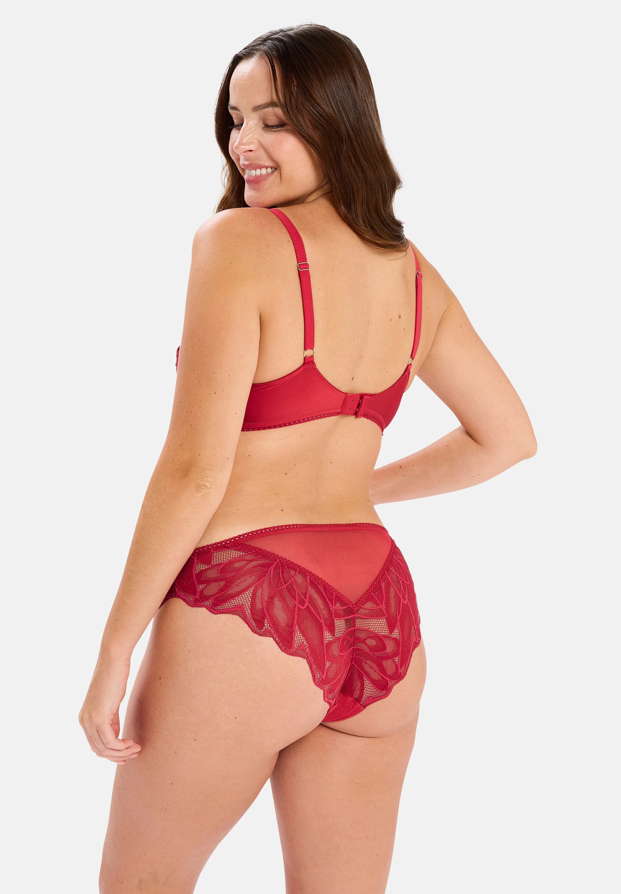 Soutien-gorge emboîtant Aliénor Pourpre