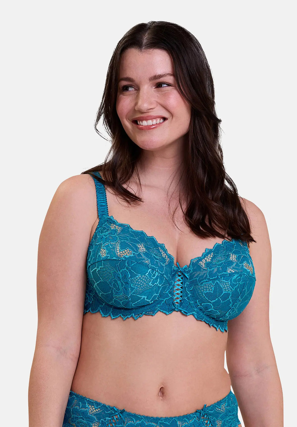 Soutien-gorge emboîtant Arum Bleu Celeste Lingerie Grande Taille