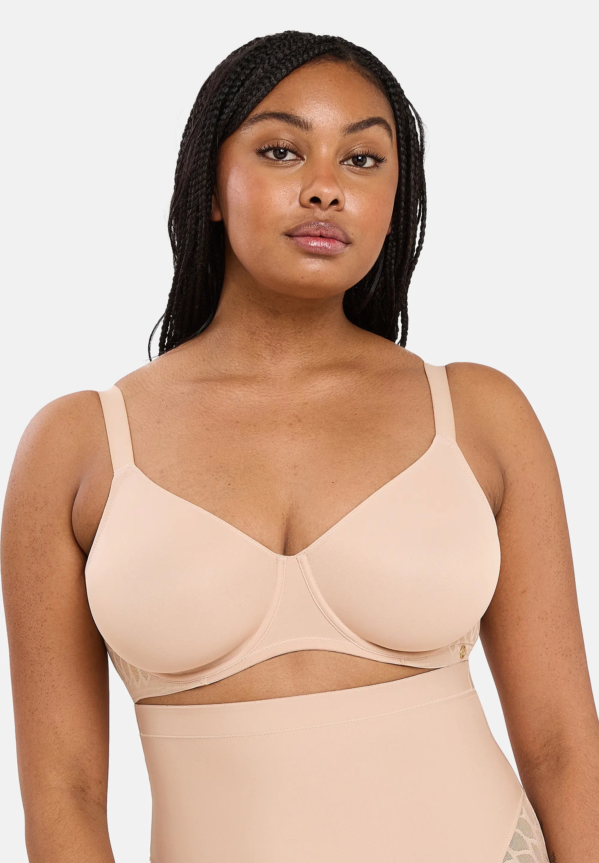 Sujetador reductor Perfect Curves Blush