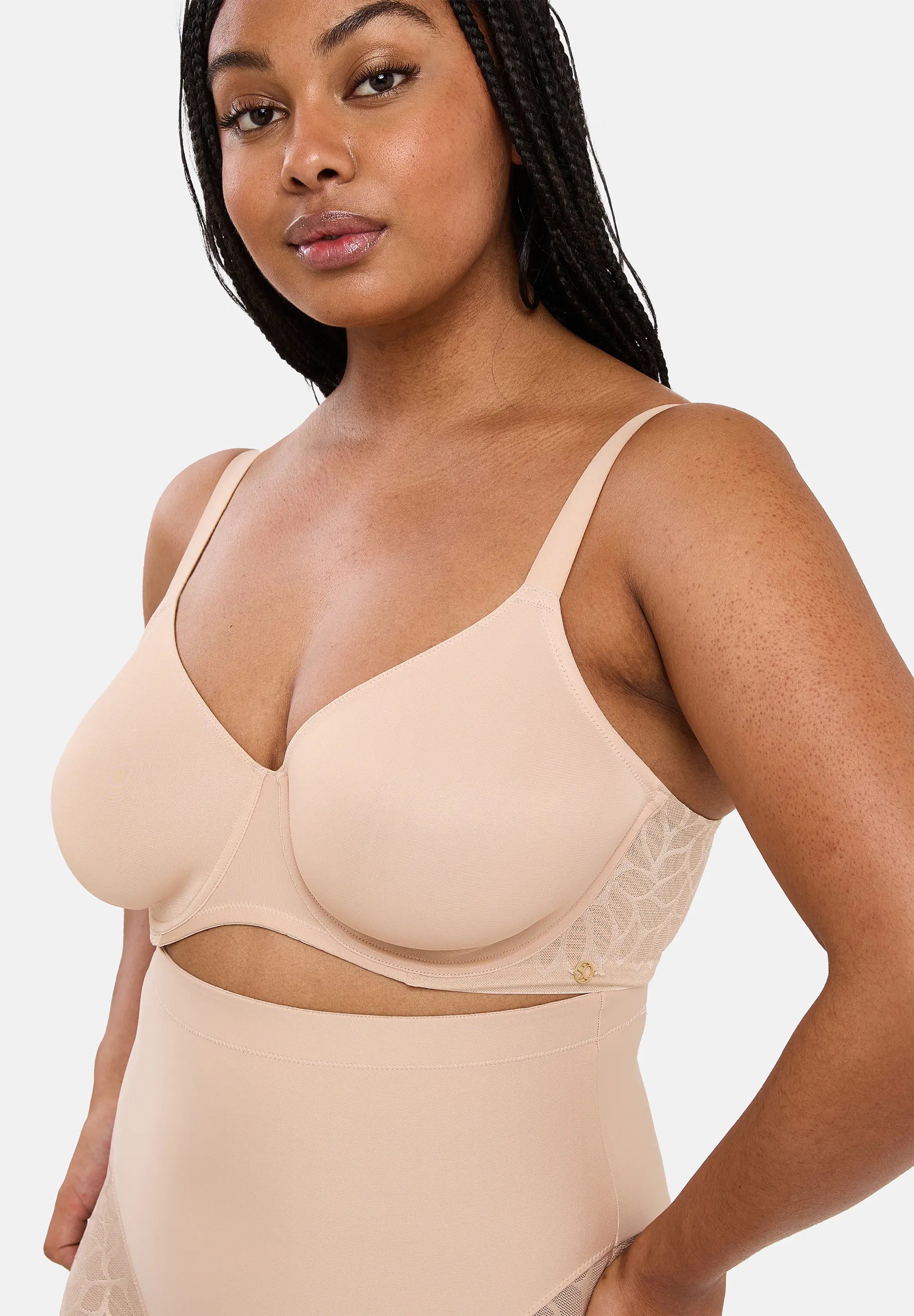 Sujetador reductor Perfect Curves Blush