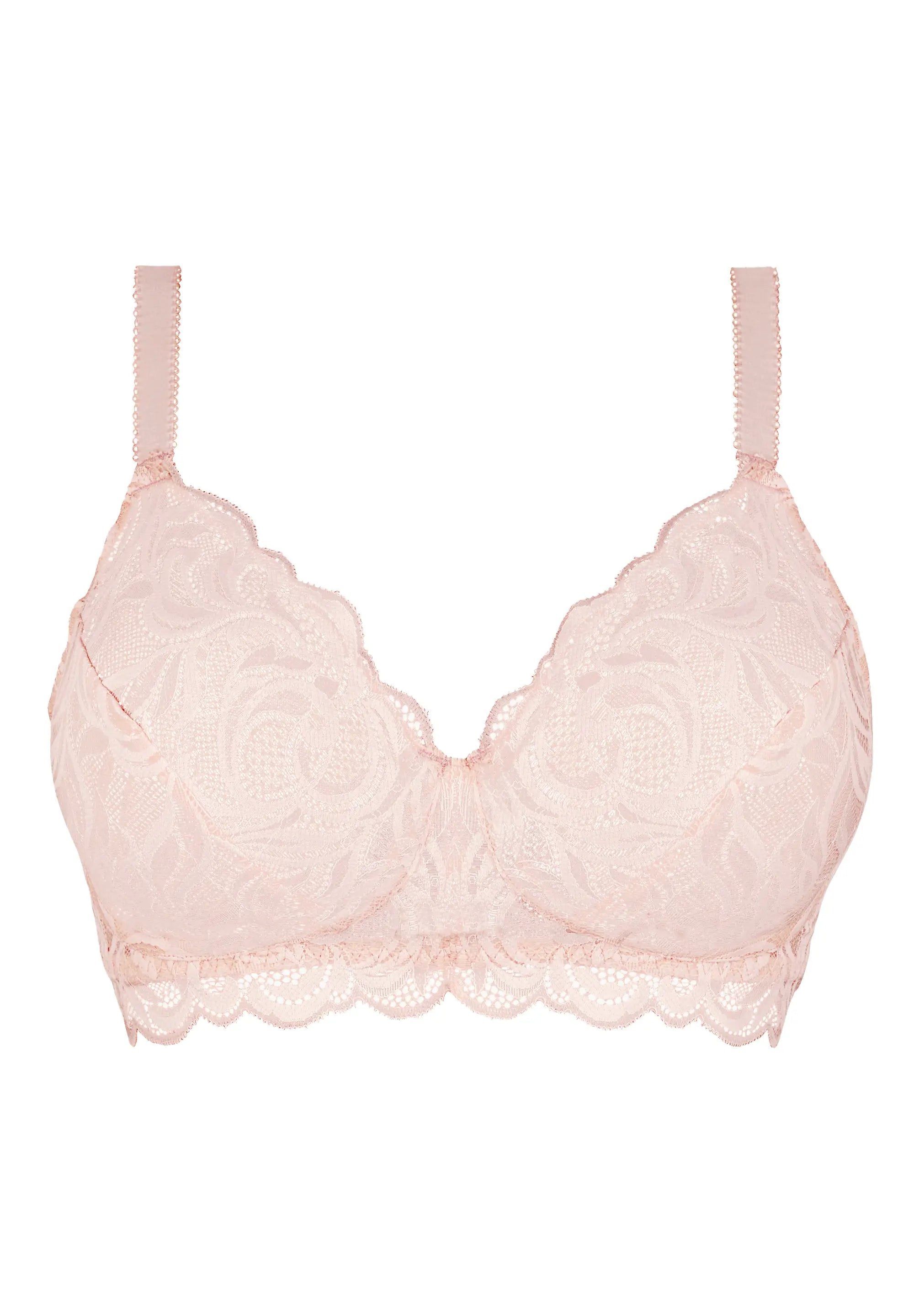 Volle cup BH zonder beugels Carla Poederroze