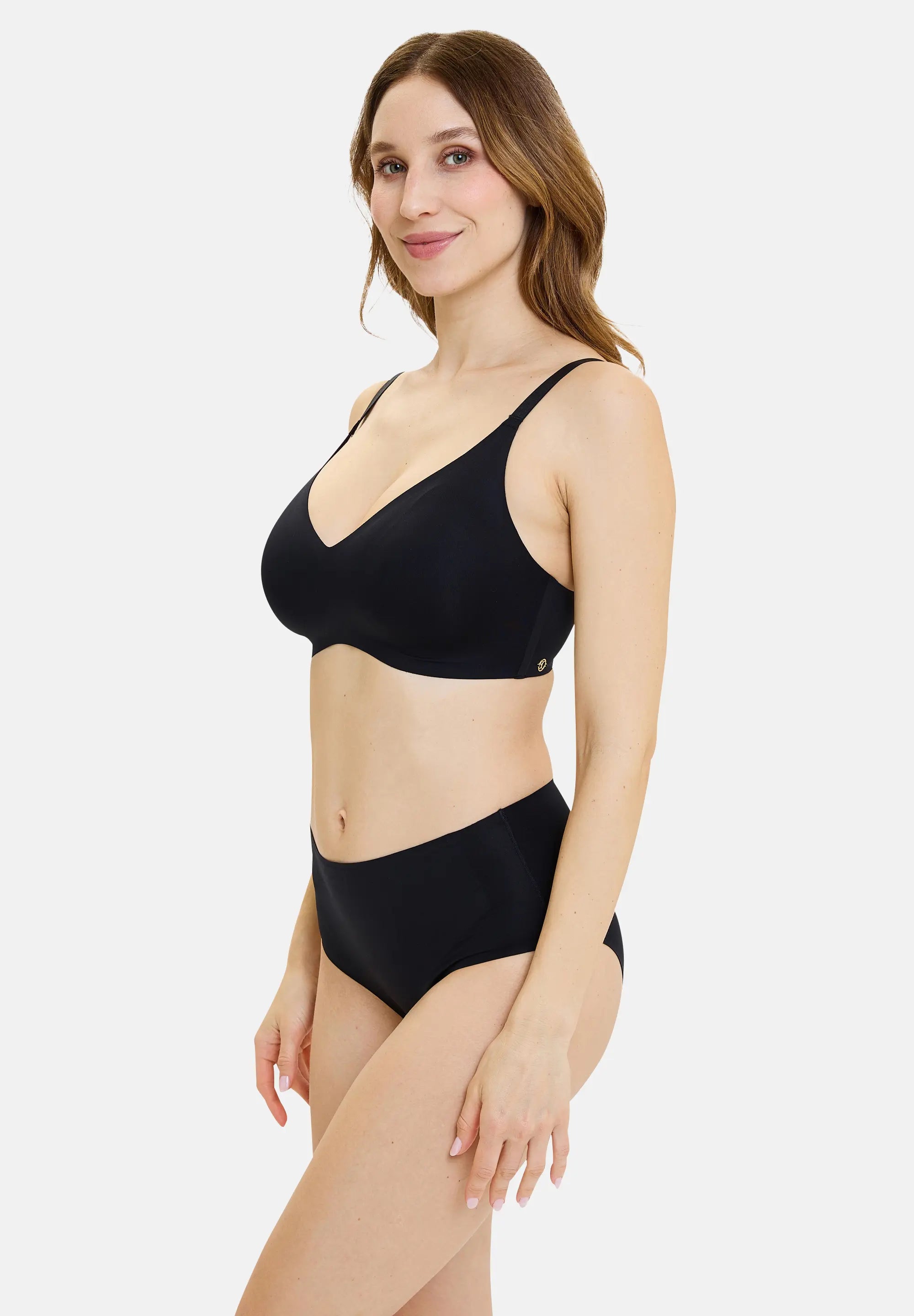 Soutien-gorge emboîtant moulé sans armatures Pure Invisibility Noir