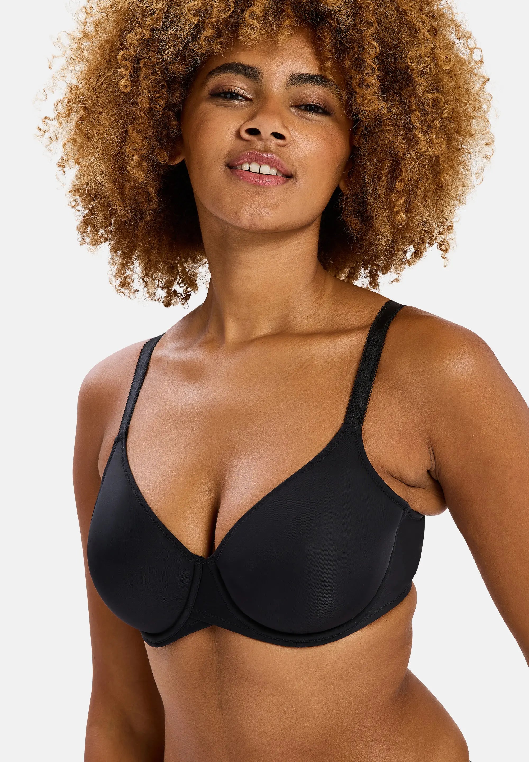 Lot de 2 soutiens-gorge Duo Sonia Noir et Champagne Rosé