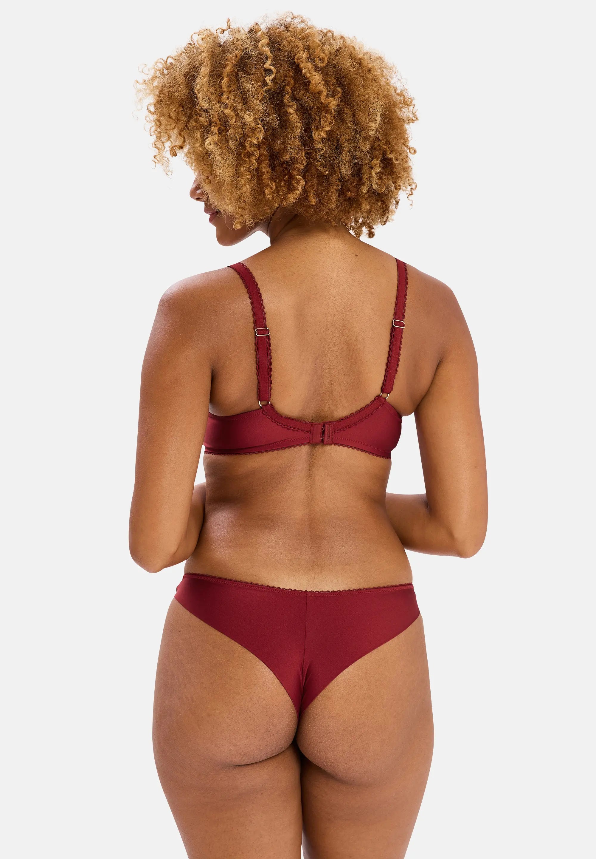 Tanga Désiré Rood en Koperkleurig Lurex